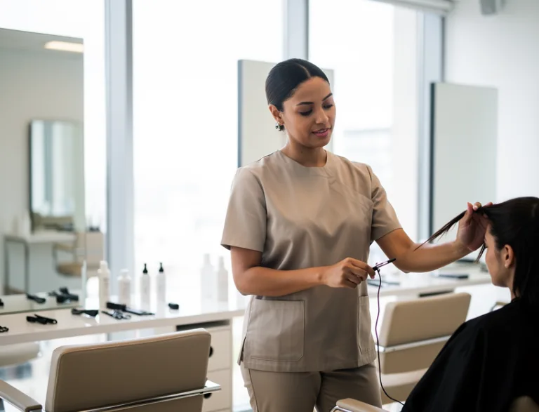 Luxury Hair Salon service in Red Deer
